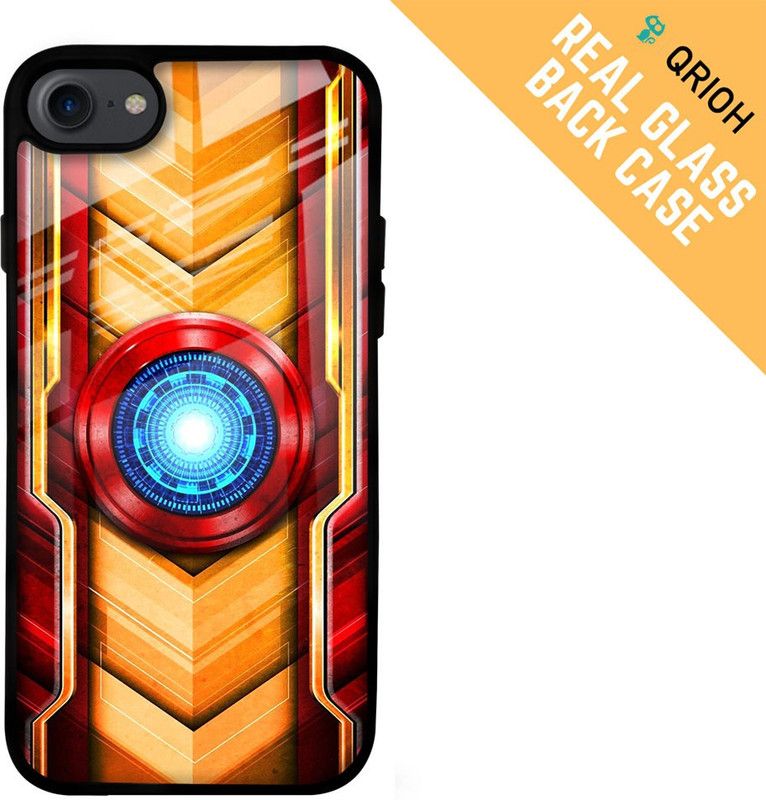 QRIOH Back Cover for Apple iPhone 8  (Multicolor, Shock Proof, Silicon, Pack of: 1)