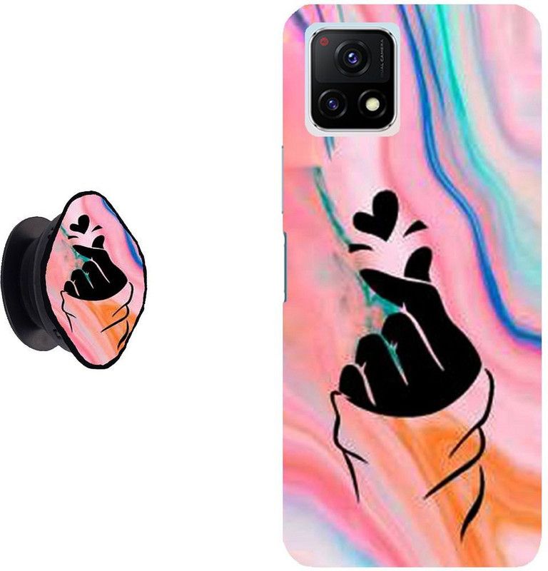 Hello Case Back Cover for Vivo Y72 5G  (Multicolor, Cases with Holder, Pack of: 1)