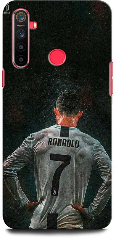 GRAFIQE Back Cover for Realme 5 Pro CRISTIANO RONALDO, RONALDO 7, CR, 7, FOOTBALL, SPORTS, REAL MADRID  (Multicolor, Shock Proof, Pack of: 1)