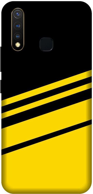 Golden Owl Back Cover for Vivo Y19, Vivo U20  (Multicolor, Pack of: 1)