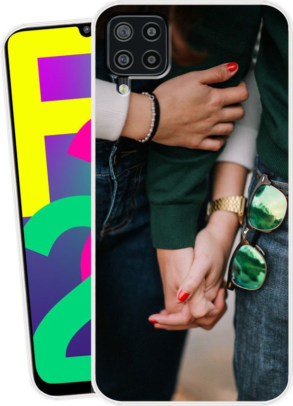 MKprint Back Cover for SamsungF22  (Multicolor, Flexible, Silicon)
