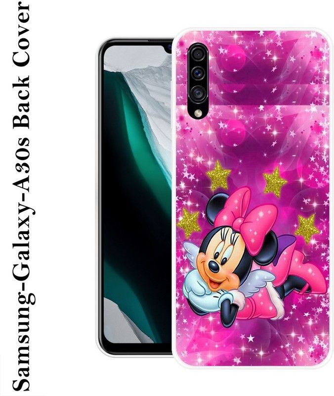 SHIVKUDI Back Cover for Samsung Galaxy A30s  (Multicolor, Grip Case, Silicon)