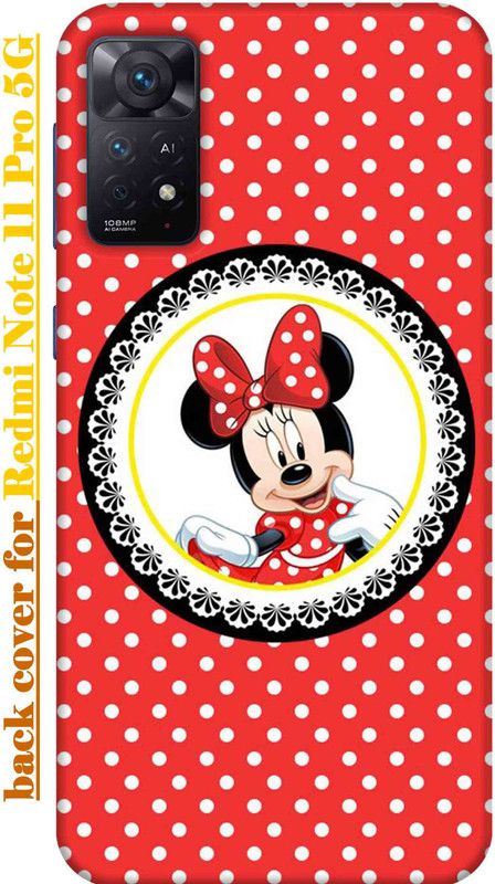 REALKING Back Cover for Redmi Note 11 Pro 5G  (Multicolor, Grip Case, Silicon)