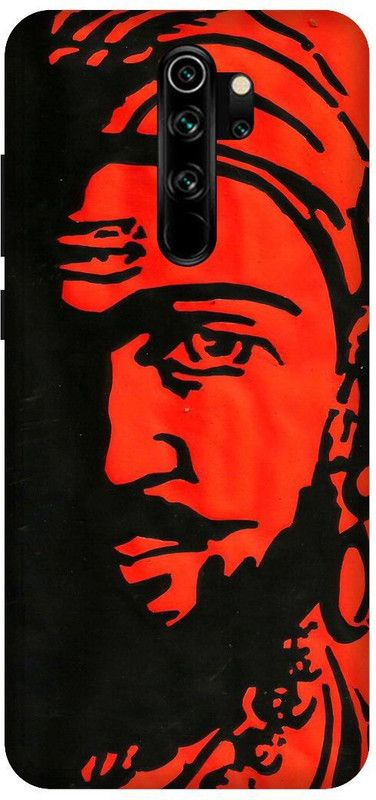 SSMORYA Back Cover for Redmi Note 8 pro  (Orange, Waterproof, Pack of: 1)