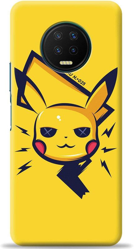 Swagr Back Cover for Infinix Note 7  (Yellow, Shock Proof, Pack of: 1)