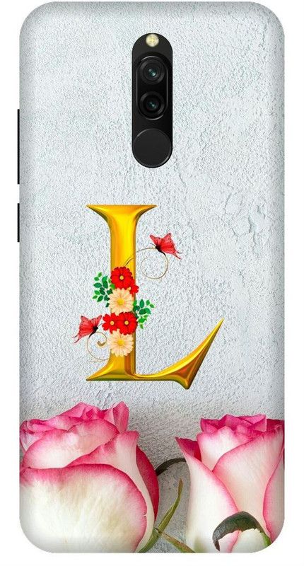 SSMORYA Back Cover for Mi Redmi 8 L Letter Printed Back Cover  (Multicolor, Waterproof, Pack of: 1)