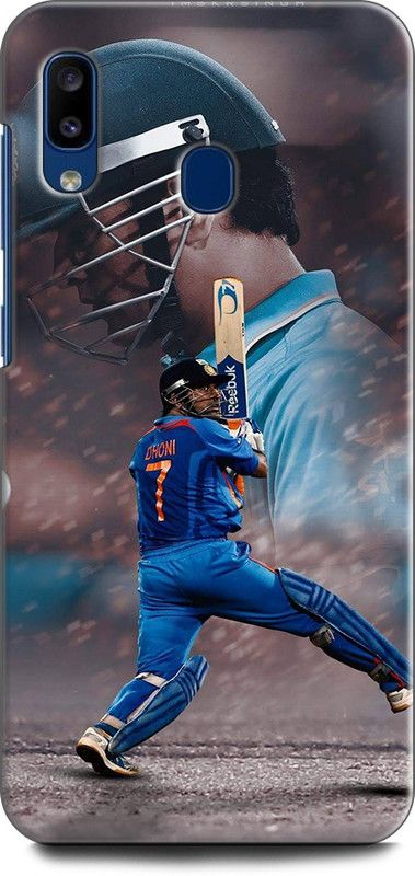 Afterglow Back Cover for SAMSUNG Galaxy M10s DHONI, MAHENDRA SINGH DHONI, SPORTS  (Multicolor, Shock Proof, Pack of: 1)