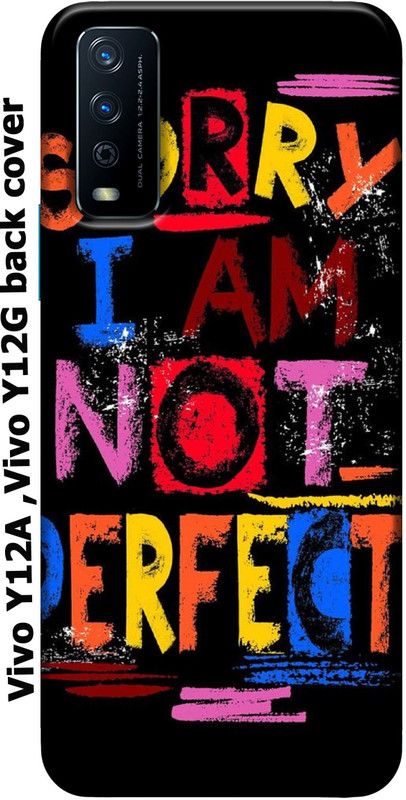 Lesend Back Cover for Vivo Y12A  (Multicolor, Dual Protection, Silicon, Pack of: 1)