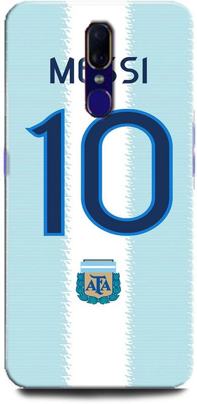 Afterglow Back Cover for Oppo F11 MESSI ARGENTINA AFA, ADIDAS,MESSI, ARGENTINA, AFA  (Multicolor, Shock Proof, Pack of: 1)