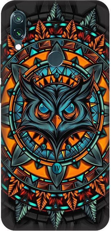 URCHIN Back Cover for Note 7 owl, illuminati owl, cool, tranding, bird, fire, fantacy  (Multicolor, Shock Proof, Pack of: 1)