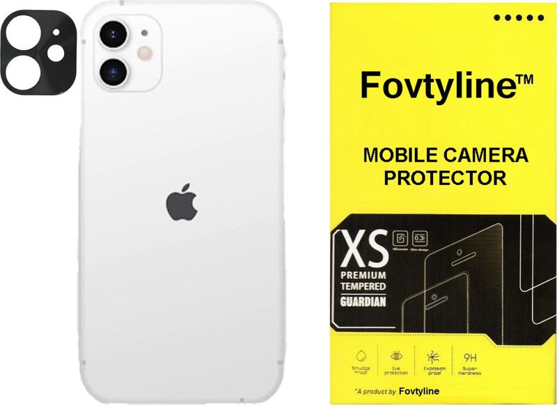 Fovtyline Back Camera Lens Ring Guard Protector for Apple Iphone 11  (Pack of: 1)