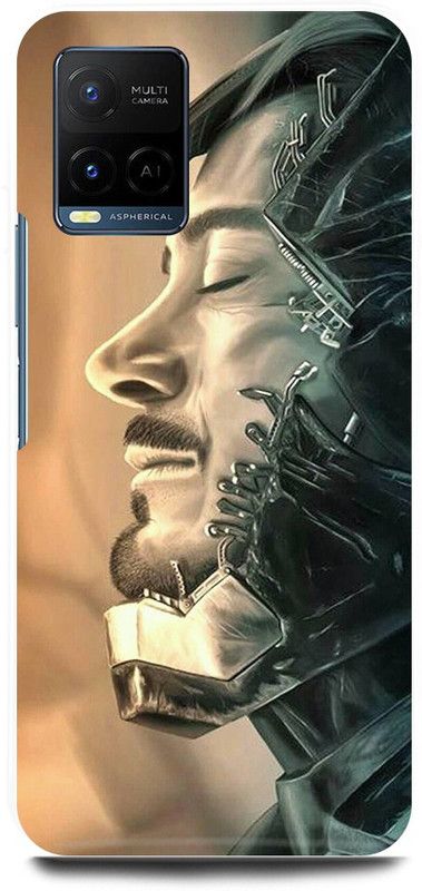 play fast Back Cover for Vivo Y21, V2111 IRON, MAN, AVENGER, AVENGERS, 3000  (Multicolor, Hard Case, Pack of: 1)