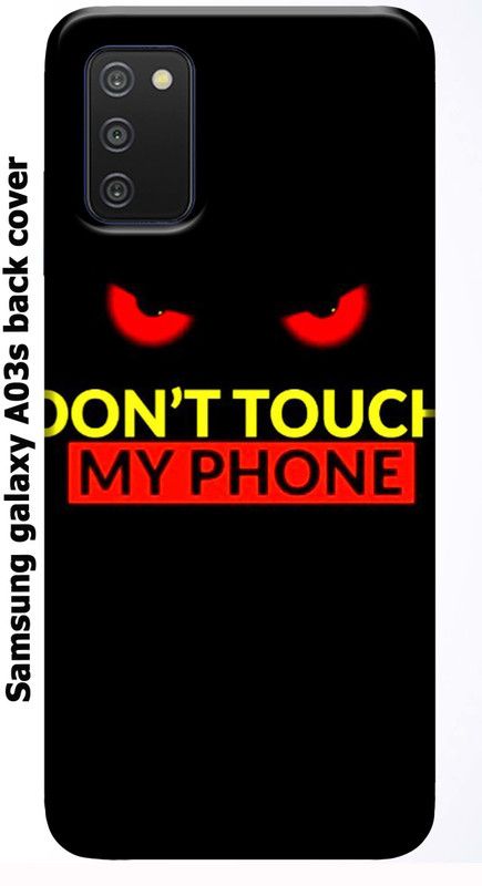 Lesend Back Cover for Samsung Galaxy A03s  (Black, Red, Dual Protection, Silicon, Pack of: 1)