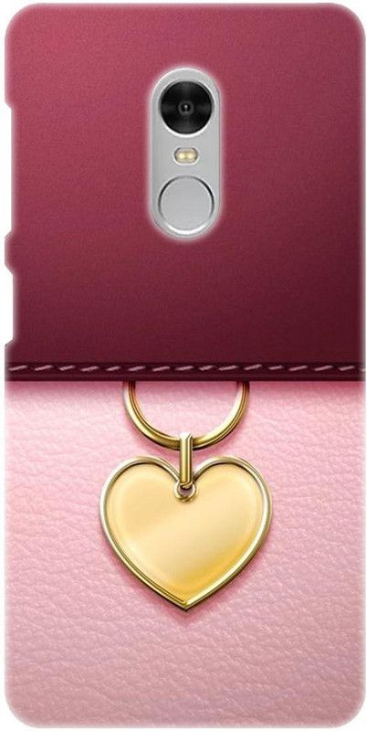 Smutty Back Cover for Mi Redmi Note 4 - Heart Locket Print  (Multicolor, Hard Case, Pack of: 1)