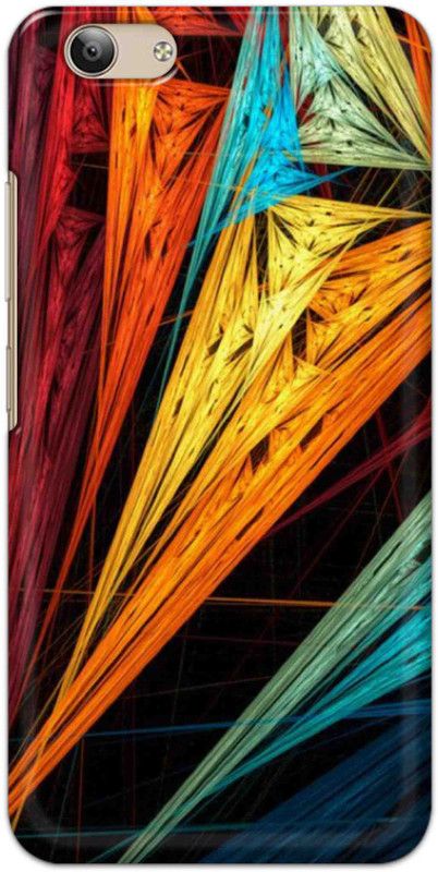 NDCOM Back Cover for Vivo Y53 Colorful Print Printed  (Multicolor, Hard Case, Pack of: 1)