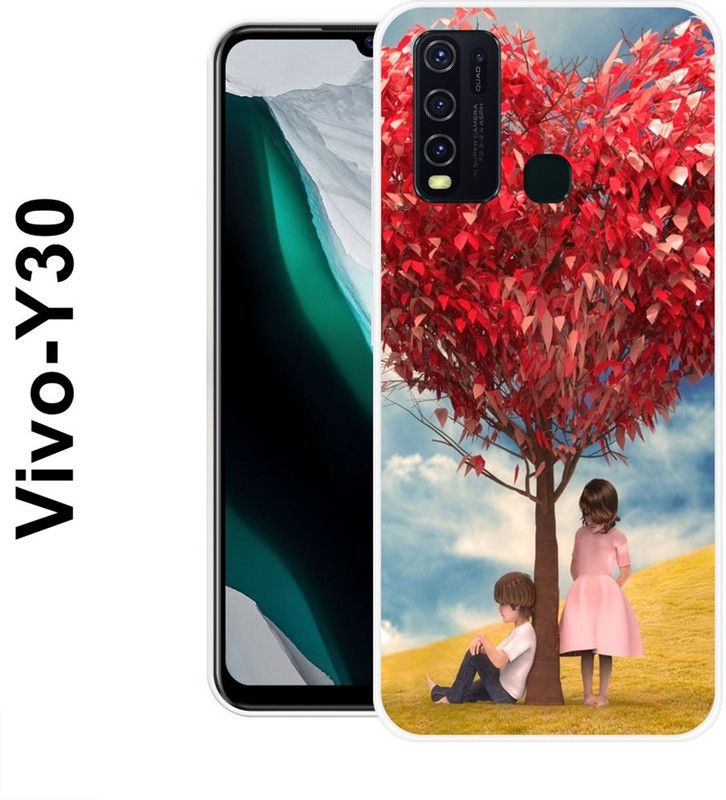 SUPER CASE Back Cover for Vivo Y30, Vivo Y50  (Multicolor, Silicon)