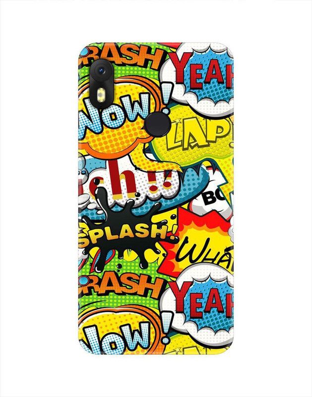 Smutty Back Cover for Infinix Hot S3 - Graffiti Print  (Multicolor, Hard Case, Pack of: 1)