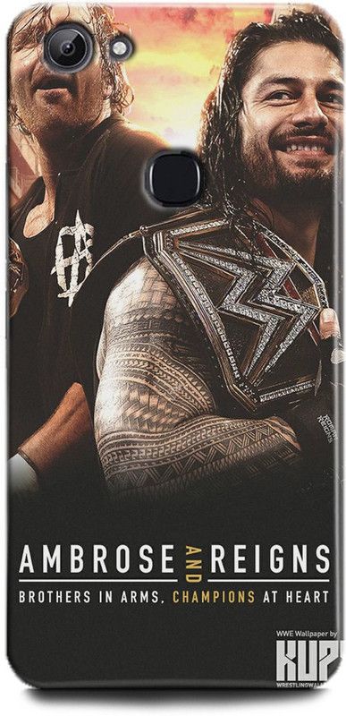 INTELLIZE Back Cover for Vivo Y81/1803 Roman Reigns,Shield, Seth ,Printed  (Multicolor, Shock Proof, Pack of: 1)