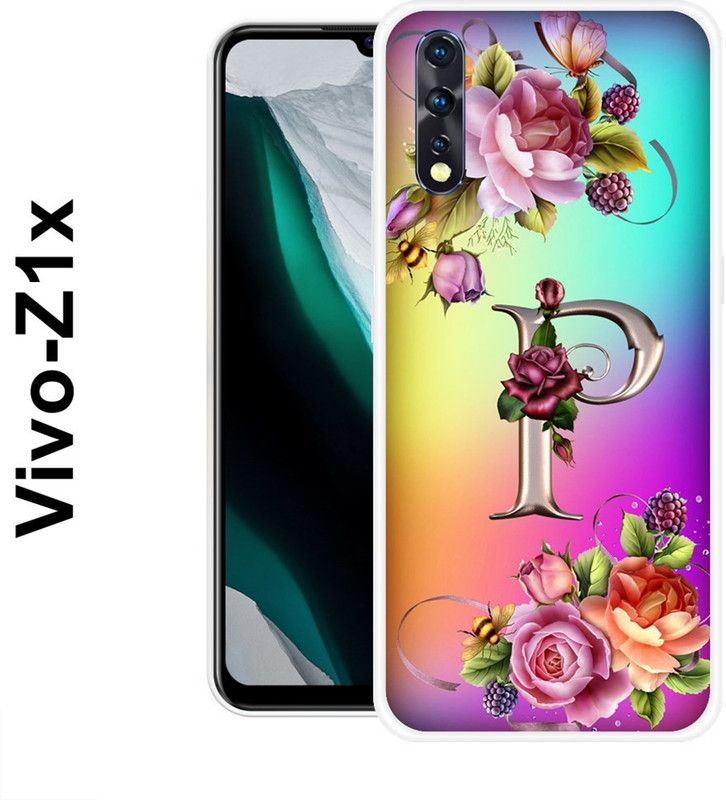 REALKING Back Cover for Vivo Z1x  (Multicolor, Silicon)