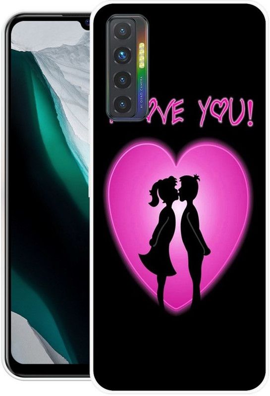 RJ14 (Online) Back Cover for Tecno Camon 17  (Multicolor, Grip Case, Silicon)