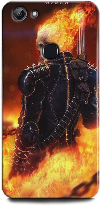 INTELLIZE Back Cover for Vivo Y81/1803 ghost-rider,Printed  (Multicolor, Shock Proof, Pack of: 1)