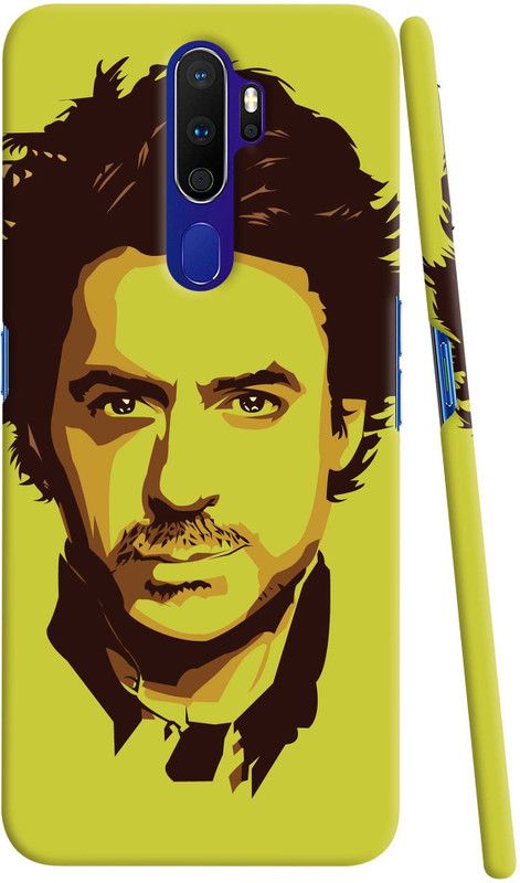 GIFT4EVER Back Cover for Oppo A9 2020  (Green, Black)