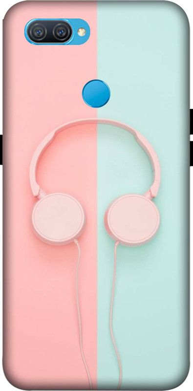 JAIBHAGWAN Back Cover for Oppo A12, Oppo A11k, Oppo A5s, Oppo A7  (Green, Pink, Hard Case, Pack of: 1)