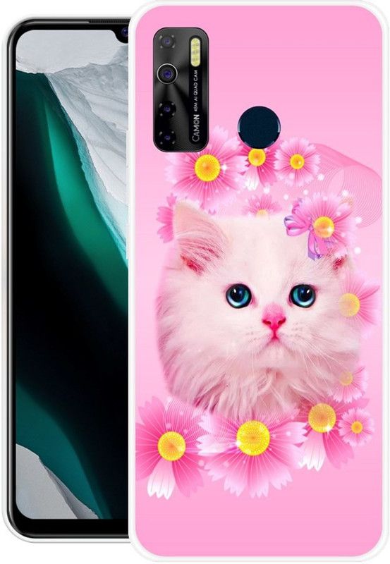 KUDI Back Cover for Tecno Camon 15, Tecno Spark 5, Tecno Spark 5 Pro  (Multicolor, Grip Case, Silicon)