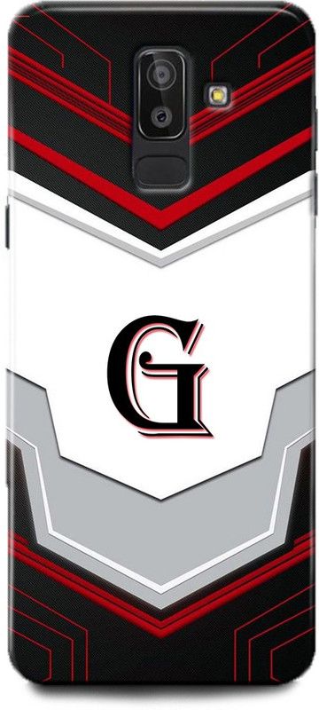 Afterglow Back Cover for SAMSUNG Galaxy J8 G, G LETTER, G NAME, G ALPHABET, ALPHABET  (Multicolor, Shock Proof, Pack of: 1)