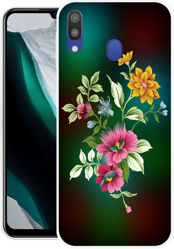 Krtagy Back Cover for Samsung Galaxy M20  (Multicolor, Dual Protection, Silicon, Pack of: 1)
