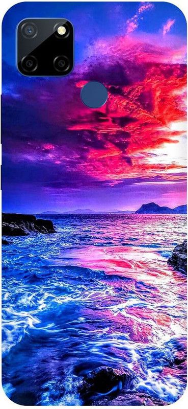 Zaplab Back Cover for Realme Narzo 30A, RMX3171, Beautiful Landscape Printed Back Anver  (Multicolor, Hard Case, Pack of: 1)