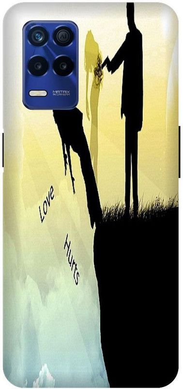 Bluvver Back Cover for Realme 8s 5G , RMX3381, Printed Boy Girl,Hurts Sad Back Cover  (Multicolor, Hard Case, Pack of: 1)