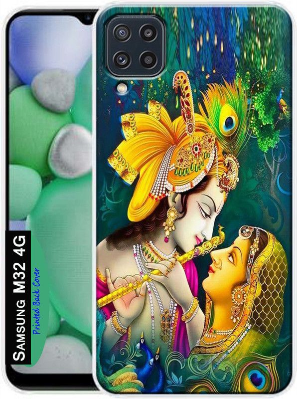 LUCASTENN Back Cover for Samsung Galaxy M32 4G, Samsung M135  (Multicolor, Dual Protection, Silicon, Pack of: 1)