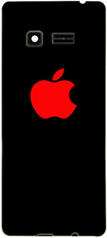 METOO Back Cover for Jio F220, Apple Design Printed Back Cover Print : 114  (Multicolor, Dual Protection, Silicon, Pack of: 1)