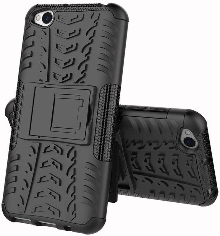 SmartPoint Bumper Case for Xiaomi Redmi Go 5.0"  (Black, Rugged Armor, Pack of: 1)