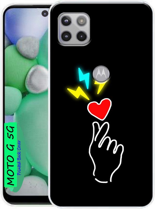 SKYBRUFAN Back Cover for Motorola moto G 5G, Moto G 5G  (Multicolor, Dual Protection, Silicon, Pack of: 1)