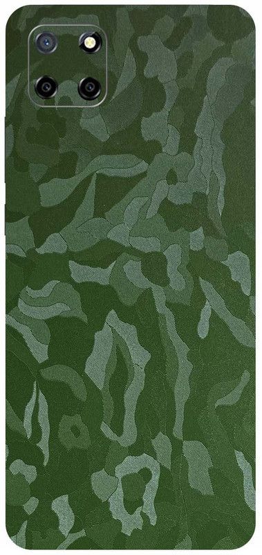 Scratchgard Realme C25 (Back + Side +Camera) Mobile Skin  (Camo Green)