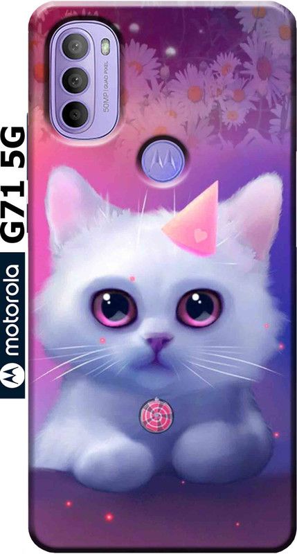 YorktoSis Back Cover for Motorola Moto G71 5G 2852  (Multicolor, Anti-radiation, Silicon, Pack of: 1)