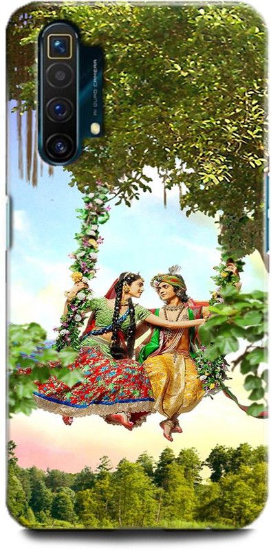 Afterglow Back Cover for Realme X3 DEVOTIONAL, GOD, HINDU, KRISHNA, LOVE, OTHERS, RADHA, SPIRITUAL, STORY  (Multicolor, Shock Proof, Pack of: 1)