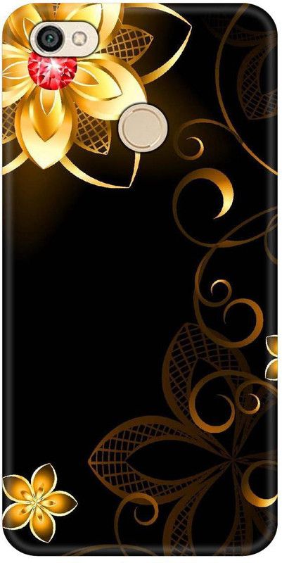 Smutty Back Cover for Mi Redmi Y1, MDI6S - Floral Print  (Multicolor, Hard Case, Pack of: 1)