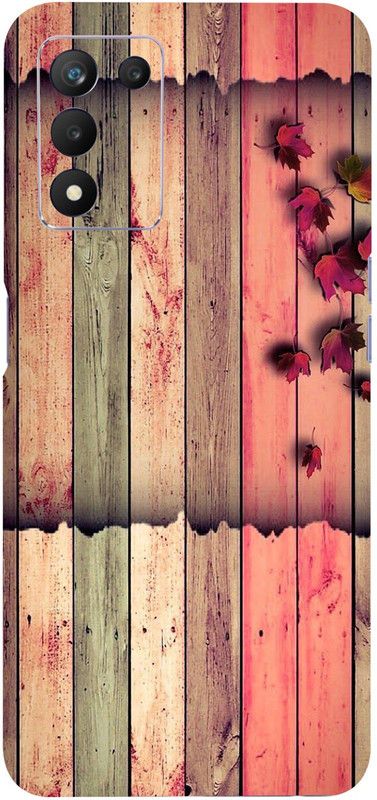 CLAXA Autumn Wood Realme 9 5G SE Back Skin Guard, Autumn Wood Mobile Skin  (Autumn Wood Skin With Super matte finish)
