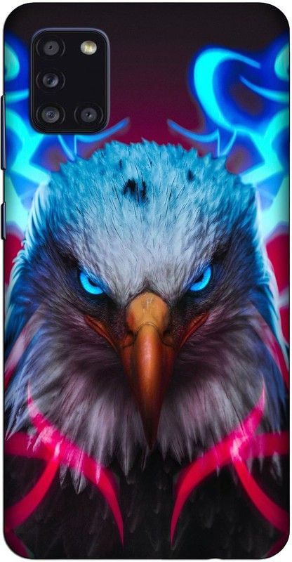 CROKIAN Back Cover for Samsung Galaxy A31 Angry eagle Back Cover  (Multicolor, Hard Case, Pack of: 1)