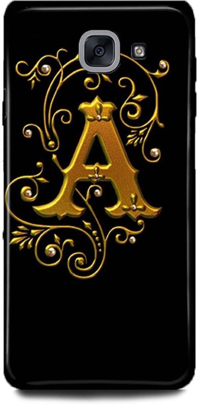 MP ARIES MOBILE COVER Back Cover for Samsung Galaxy J7 Max  (Black, Gold, Hard Case, Pack of: 1)