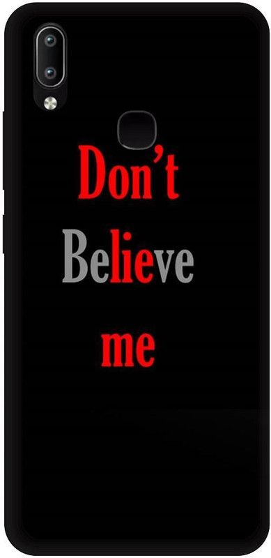 THE NARAYANA COLLECTIONS Back Cover for vivo Y93-1814,Quotes,Trending,New,Stylish,Boys  (Multicolor, Hard Case)
