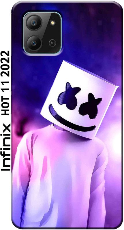 stroxy Back Cover for Infinix Hot 11 2022 2628  (Multicolor, Flexible, Silicon, Pack of: 1)