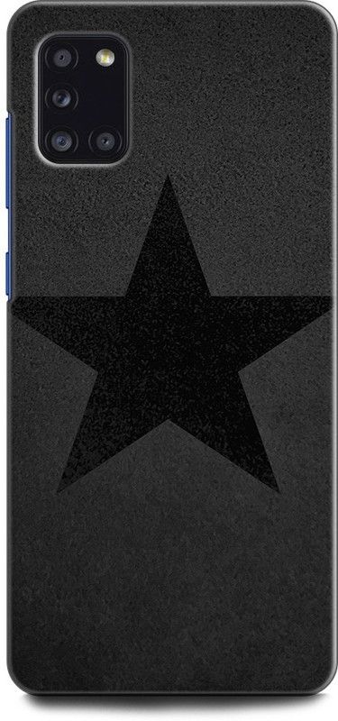 Afterglow Back Cover for SAMSUNG Galaxy A31 STAR, BLACK, BLACK STAR, ABSTRACT, DARK  (Multicolor, Shock Proof, Pack of: 1)