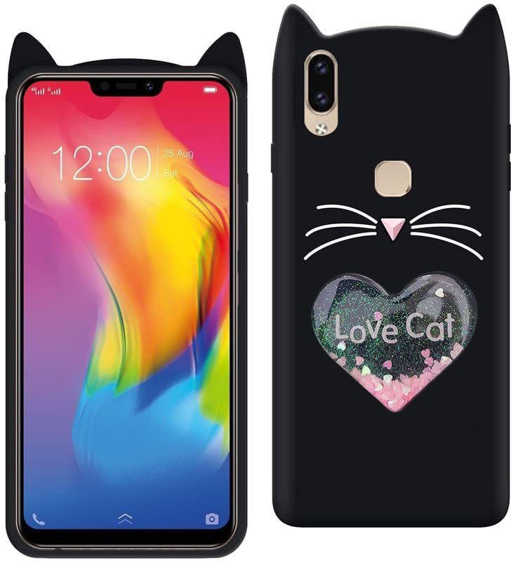 Shiwin Back Cover for Vivo Y83 Pro  (Black, Pack of: 1)