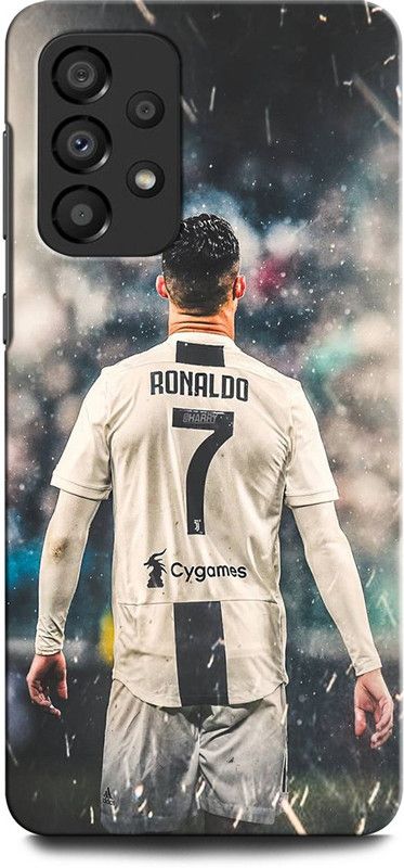 INTELLIZE Back Cover for SAMSUNG Galaxy A33 CRISTIANO RONALDO, RONALDO 7, CR, 7, FOOTBALL, SPORTS, REAL MADRID  (Multicolor, Hard Case, Pack of: 1)