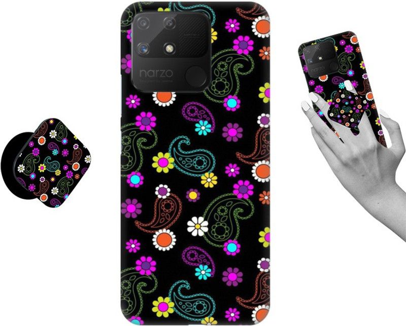 iCopertina Back Cover for Realme Narzo 50A  (Multicolor, Cases with Holder)