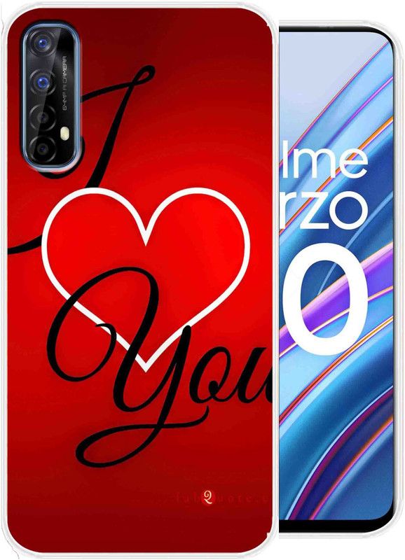 SuperQueen Back Cover for Realme Narzo 30 4G  (Multicolor, Flexible, Silicon)
